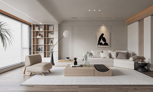 The Silent Living Room 3d model