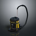 Professional Industrial Vacuum Cleaner With Long Flexible Hose And Dust Container