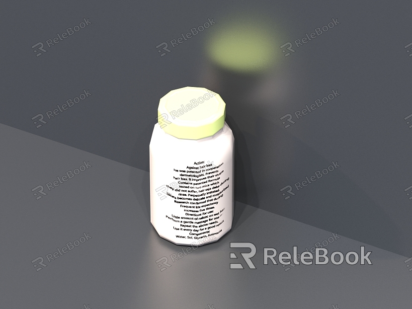 Modern Medicine Bottle model