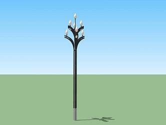 Magnolia lamp 3d model