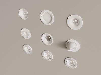 Modern Downlight Spotlight model