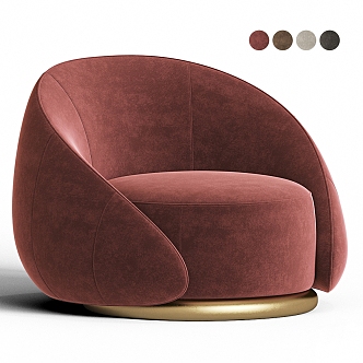 modern armchair 3d model