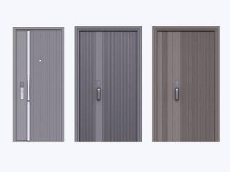 Modern Home Door 3d model