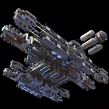 Complex Metallic Industrial Structure With Framework Modules Pipes And Mechanical Parts