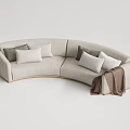 Modern edra multiplayer sofa 3d model