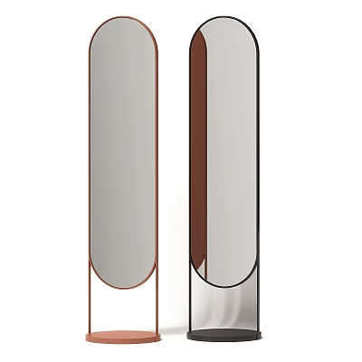 Contemporary Full Length Mirrors With Minimalist Design And Distinct Frames 3d model