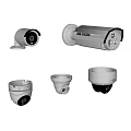 DAHUA Security Surveillance Cameras Including Dome And Bullet Models For Monitoring Systems