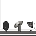 Modern table lamp 3d model