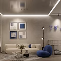 Modern Hair Salon Interior With Styling Chairs Mirrors And Elegant Decor