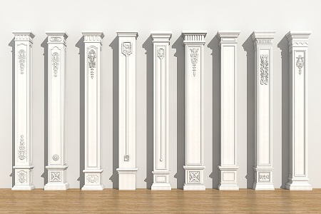 European column 3d model