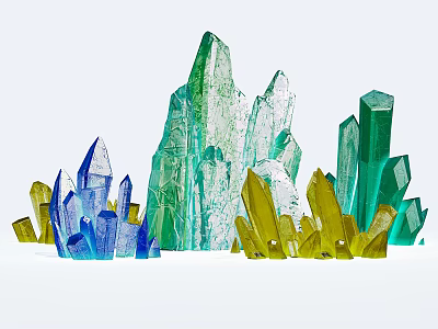 Modern Crystal 3d model