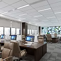 Joint Operations Command Hall of Modern Command Center 3d model