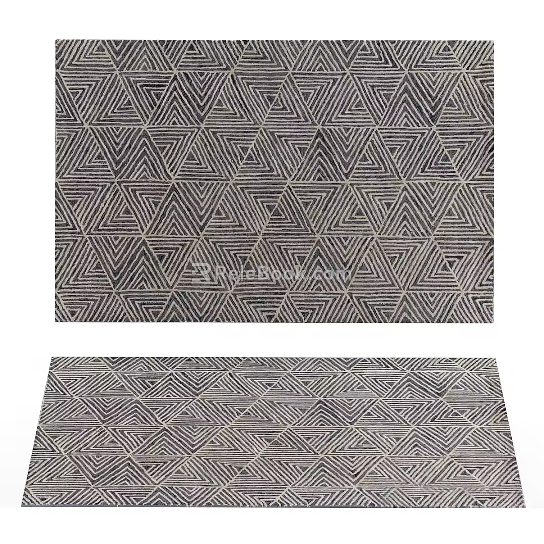 Simple Carpet Simple Carpet Pattern Carpet Strip Carpet Plush Carpet Living Room Carpet 3d model