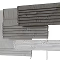 Modern Venetian Blinds In Various Gray And White Tones For Home Decor