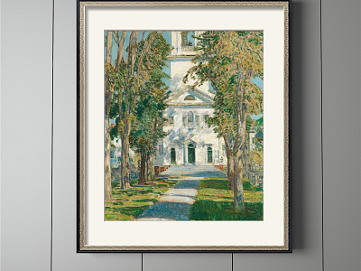 European architectural painting decorative painting model