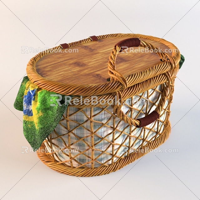 Storage Basket 3d model