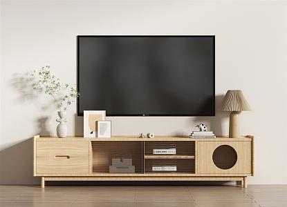 Nordic TV cabinet 3d model