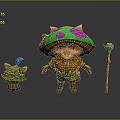 Cartoon Characters Cartoon Animals Cartoon Small Animals Game Characters Virtual Characters Anime Characters Cartoon Elves 3d model