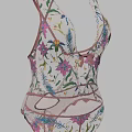 Sheer Floral Embroidered Bodysuit With V Neck Back Design And Elegant Women's Lingerie
