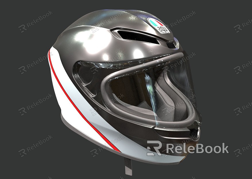 PBR Next Generation Racing Helmet Safety Helmet Motorcycle Helmet Protective Helmet Safety Protective Helmet Electric Vehicle Helmet model