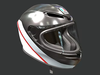 PBR Next Generation Racing Helmet Safety Helmet Motorcycle Helmet Protective Helmet Safety Protective Helmet Electric Vehicle Helmet 3d model