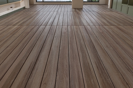 Outdoor anti-corrosion wood floor 3d model