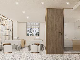 Quiet SPA beauty salon beauty club 3d model