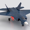 J31 J-31 J-20 J-20 J-35 Veyron Fighter 3d model