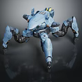 Modern Robot Warrior Robocop 3d model