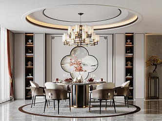 New Chinese Restaurant 3d model