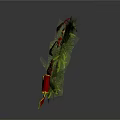 Festive Christmas Wreath Decoration With Green Foliage Red Berries And Red Bow Accent