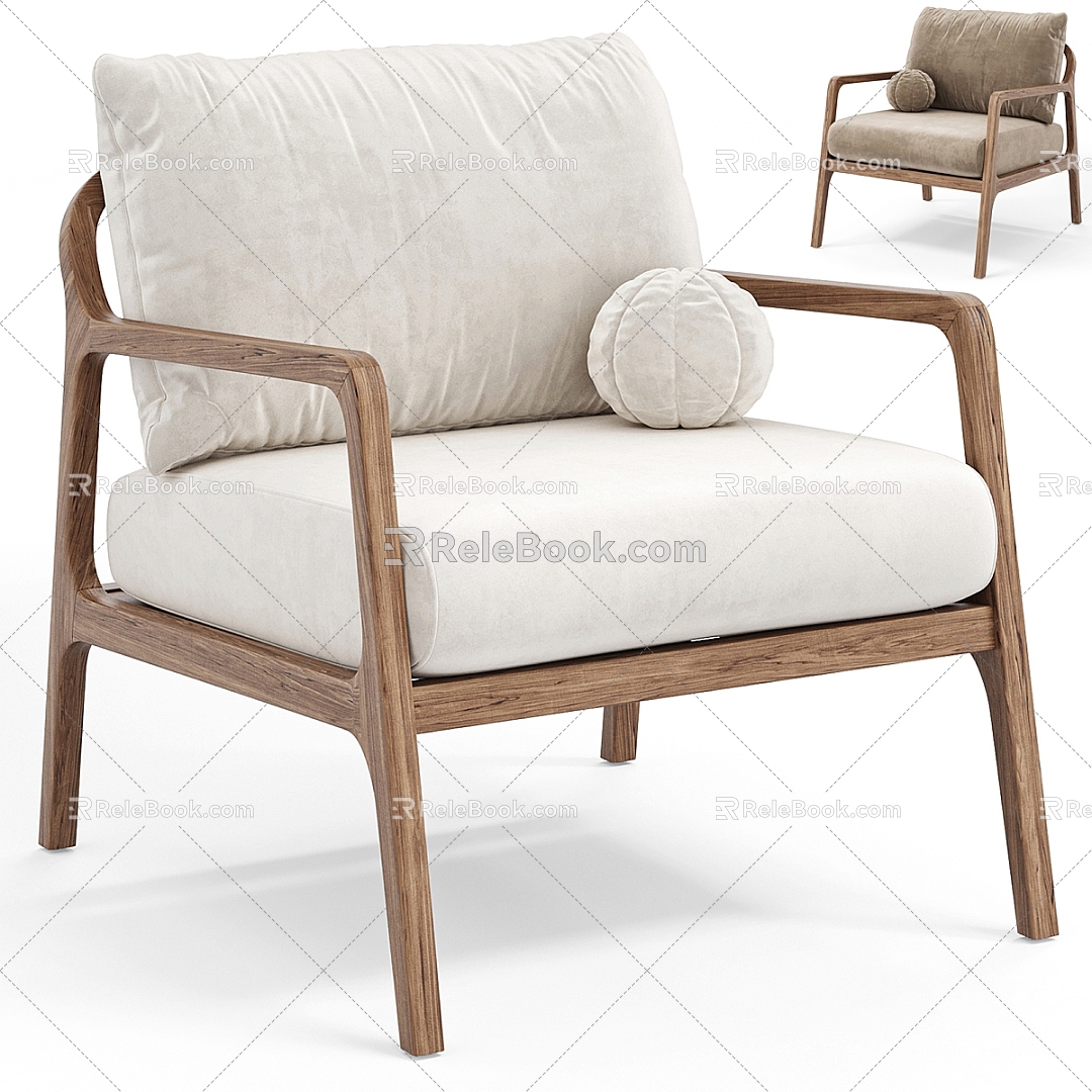 armchair 3d model