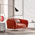 Single sofa 3d model