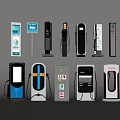 Different Types of EV Charging Stations With Various Designs And Functional Features