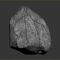 space rock meteorite volcanic rock rock rock rock block rock block rock specimen boulder boulder boulder 3d model