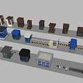Various Styles of Security Booths and Gate Barriers in Different Designs
