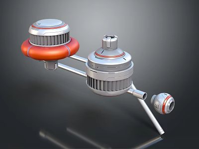 Aircraft Exhaust Hole Spaceship Exhaust Hole Exhaust Hole Auto Parts PBR 3d model