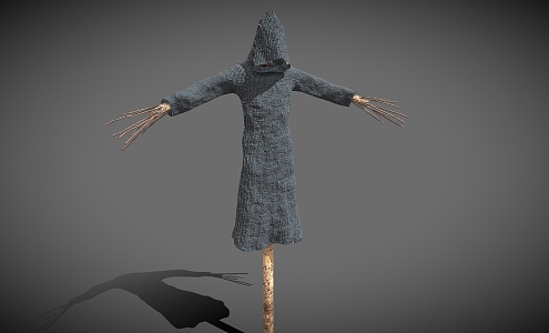 The Scarecrow Man 3d model