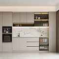 Modern Sideboard Cabinet Wine Cabinet Beverage Cabinet Constant Temperature Wine Cabinet Water Bar 3d model