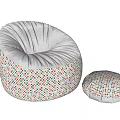 Modern Lazy Sofa Memphis Lazy Sofa 3d model