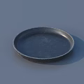 Durable Round Metal Cookware Pan For Kitchen Baking And Frying Use 3d model