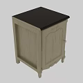 Vintage Wooden Cabinet With Intricate Carved Details Sturdy Legs And Light Wood Tone