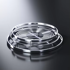 Modern steamer rack steamer rack stainless steel rack kitchenware 3d model