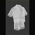 Avocado Print Short Sleeve Shirt And Green Shorts Clothing Set