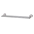 Chrome Metal Double Bar Wall Mounted Bathroom Towel Rack For Daily Use