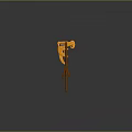 Cold weapons Sword Axe Hook Fork Spear Trident Melee Weapon Military 3d model