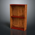 Wooden Bookshelf With Open Design And Multiple Shelves For Home Storage Furniture