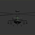 modern helicopter pixel helicopter voxel helicopter 3d model