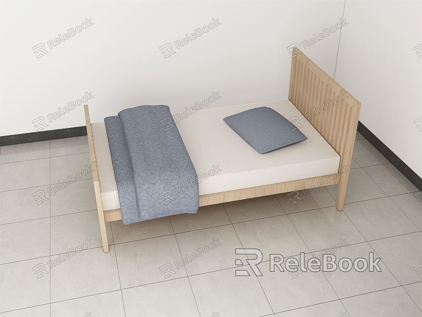 Modern Single Bed model