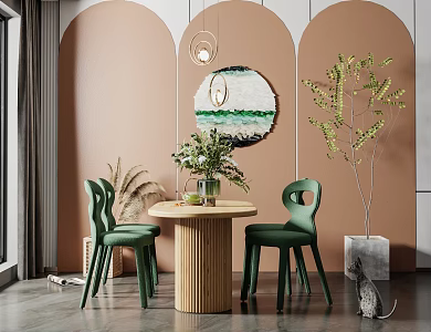 Modern Restaurant 3d model